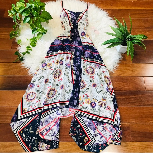 Nanette Lepore Dresses & Skirts - New🌿Orange Multi Printer V Neck Maxi Dress